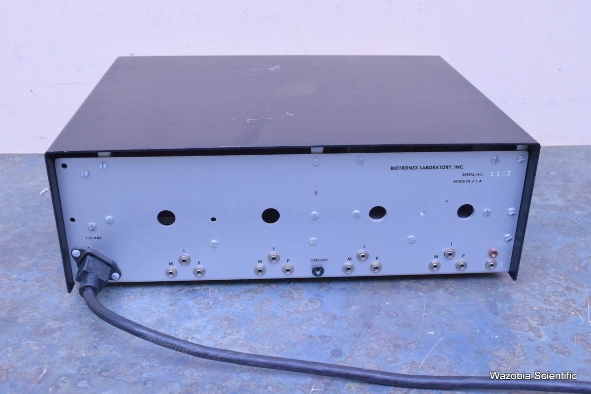 BLI BIOTRONEX LABORATORY BL 613 BLOOD FLOWMETER