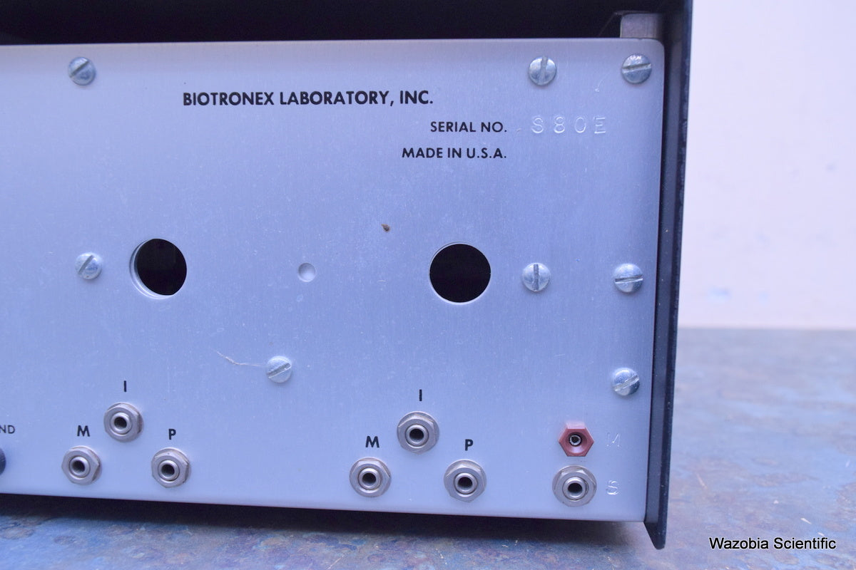 BLI BIOTRONEX LABORATORY BL 613 BLOOD FLOWMETER