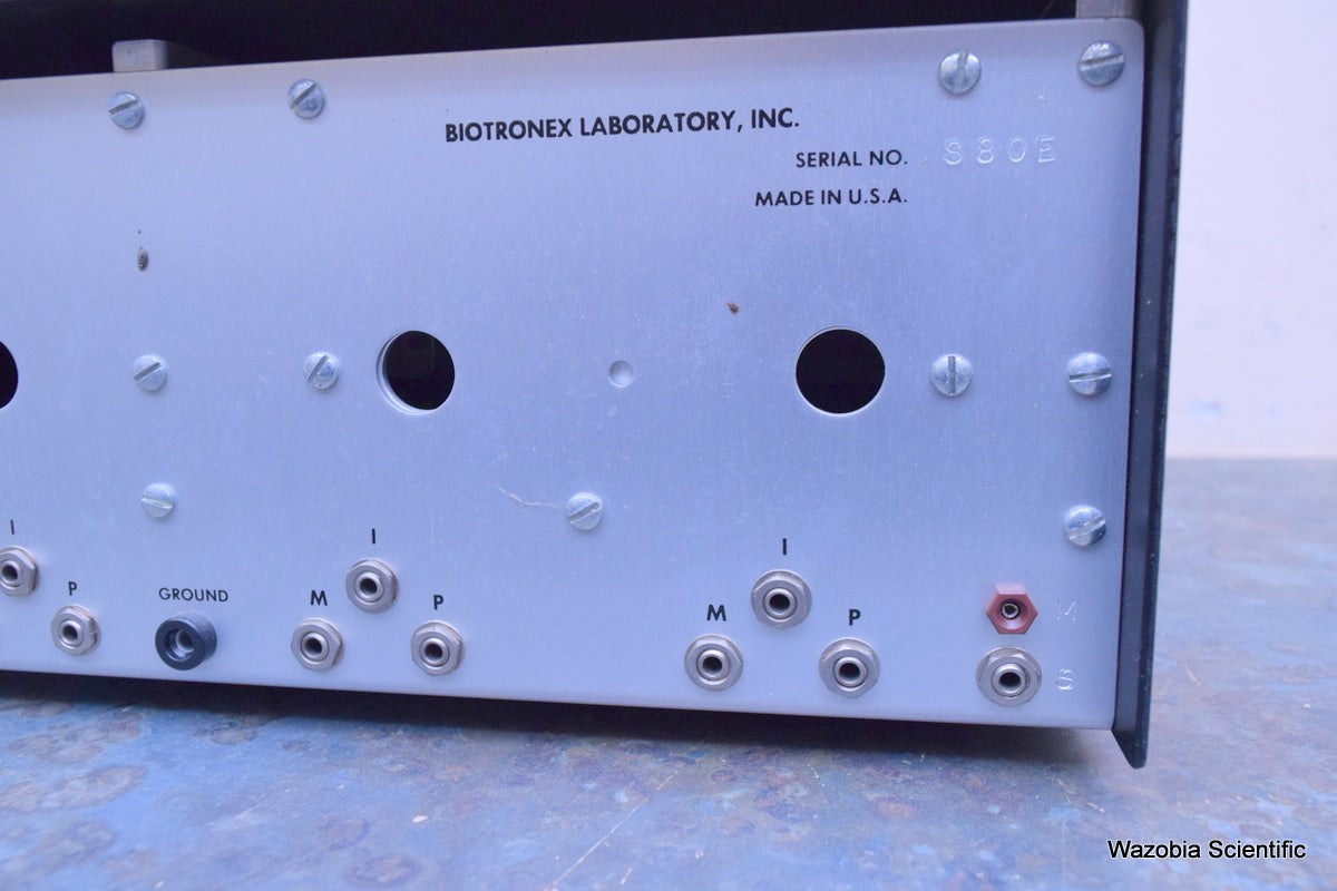 BLI BIOTRONEX LABORATORY BL 613 BLOOD FLOWMETER