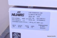 NUAIRE AWEL CF 48  LABORATORY CENTRIFUGE  WITH SL-400 RFID SWING ROTOR 20012011