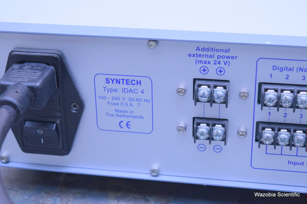 OCKENFELS SYNTECH IDAC 4 INTELLIGENT DATA ACQUISITION CONTROLLER PROGRAMMABLE