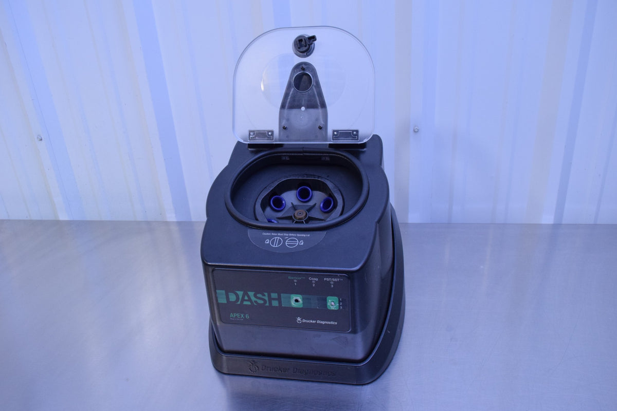 DRUKER DIAGNOSTICS DASH APEX 6 842E CENTRIFUGE