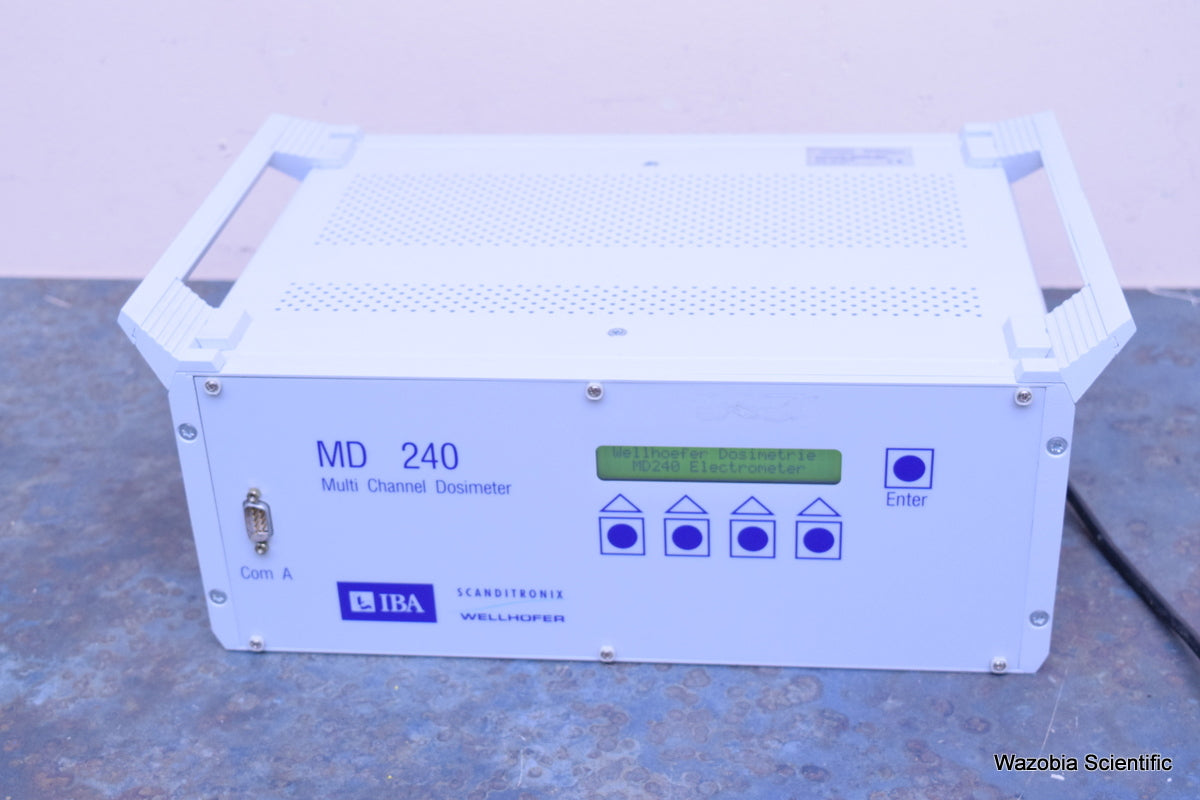 IBA SCANDITRONIX WELLHOFER MD 240 MULTI CHANNEL DOSIMETER