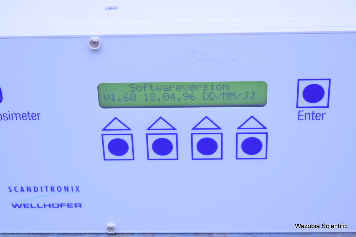 IBA SCANDITRONIX WELLHOFER MD 240 MULTI CHANNEL DOSIMETER