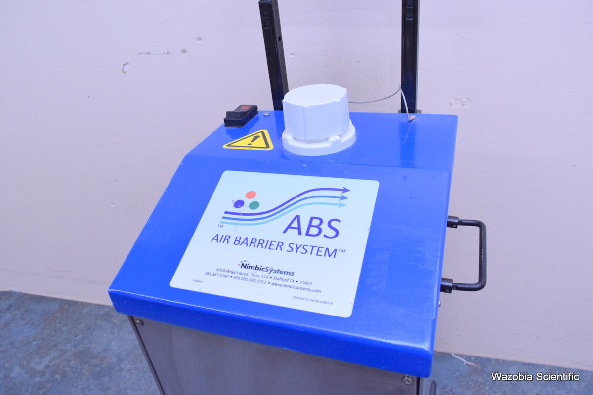 NIMBIC SYSTEMS ABS BLOWER MODEL 2002 AIR BARRIER SYSTEM