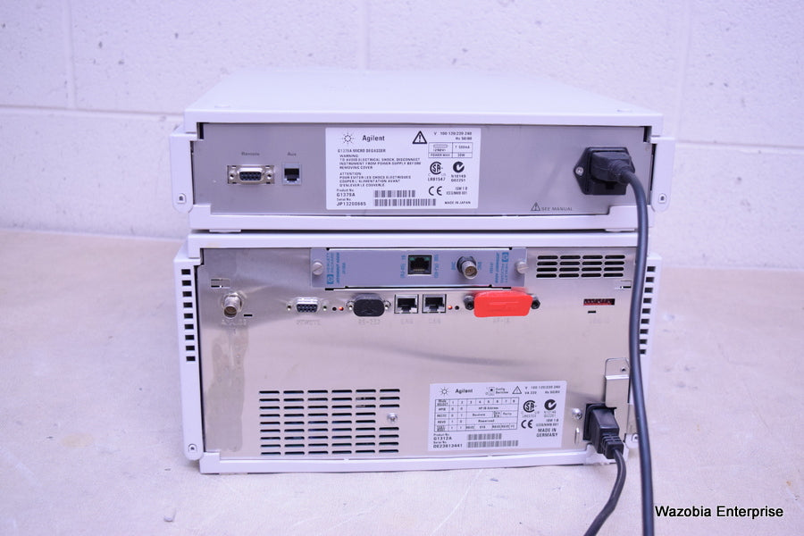 AGILENT 1100 SERIES HPLC G1312A BINPUMP BINARY PUMP WITH  G1379A MICRO DEGASSER