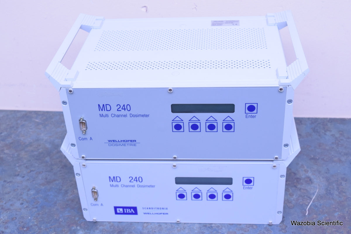 IBA SCANDITRONIX WELLHOFER MD 240 MULTI CHANNEL DOSIMETER