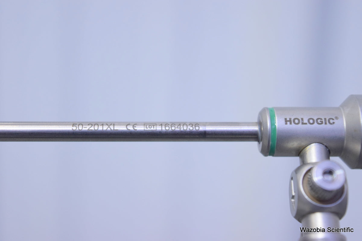 HOLOGIC MYOSURE XL 50-200XL ROD LENS HYSTEROSCOPE W/ 0° 50-201XL OUTFLOW CHANNEL
