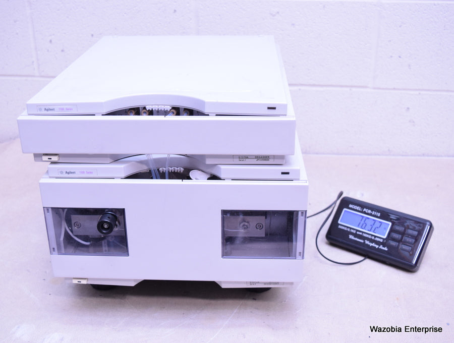 AGILENT 1100 SERIES HPLC G1312A BINPUMP BINARY PUMP WITH  G1379A MICRO DEGASSER