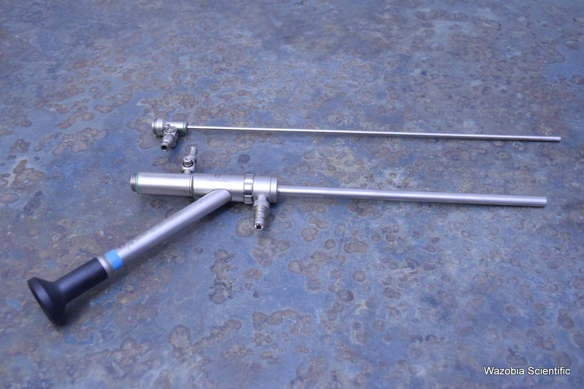HOLOGIC MYOSURE XL 50-200XL ROD LENS HYSTEROSCOPE W/ 0° 50-201XL OUTFLOW CHANNEL