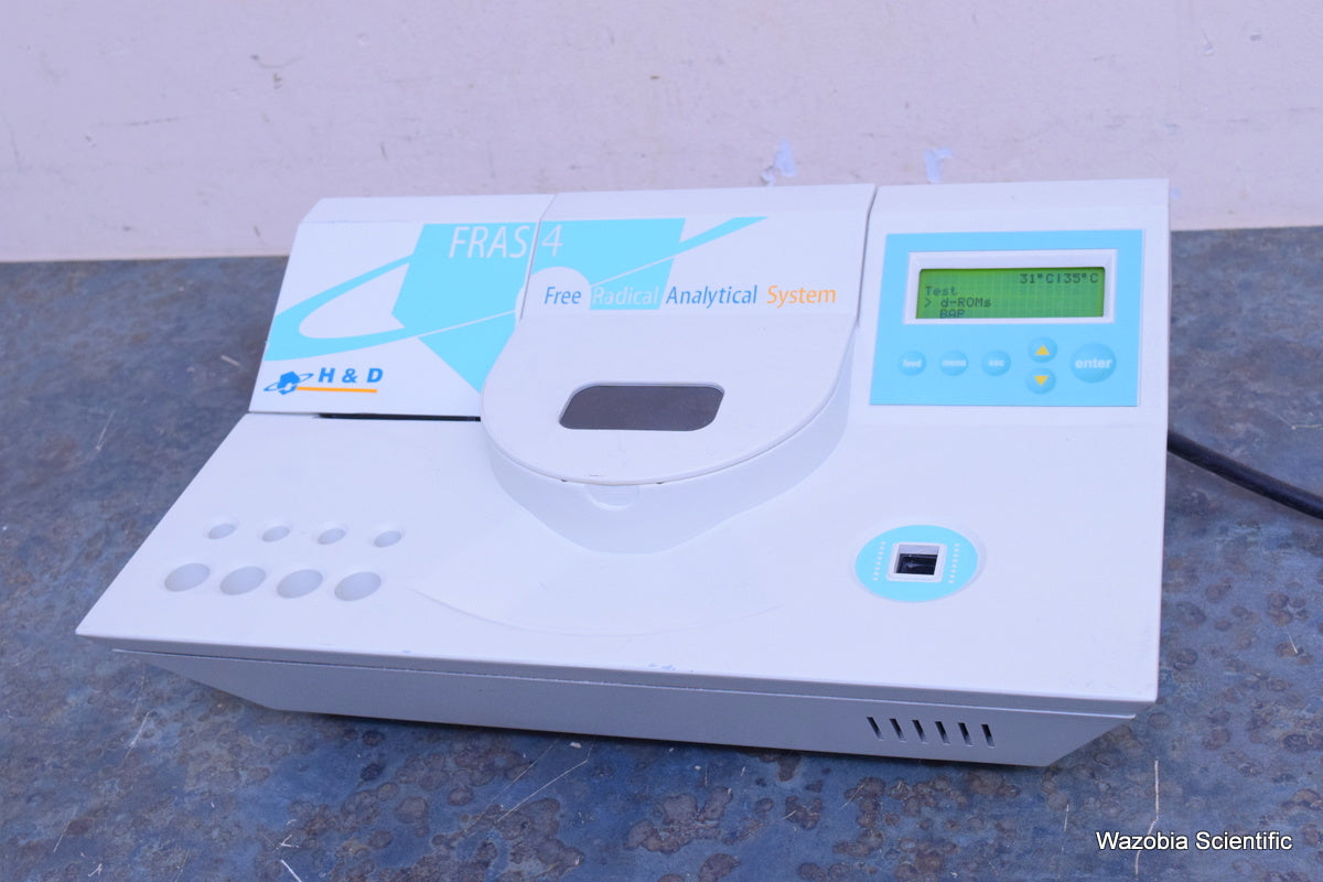 H & D SEAC FRAS 4 FREE RADICAL ANALYTICAL SYSTEM FOR MEASURING OXIDATIVE STRESS