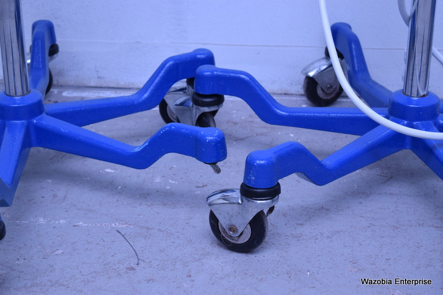 3 MEDLINE IV POLE 4-HOOK STAINLESS STEEL 6 LEG MDS80600 WITH TRIPP LITE  SURGE P