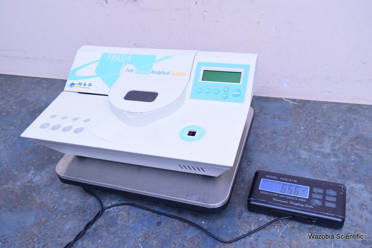 H & D SEAC FRAS 4 FREE RADICAL ANALYTICAL SYSTEM FOR MEASURING OXIDATIVE STRESS