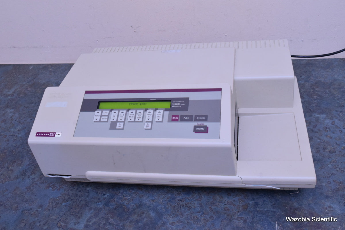 MOLECULAR DEVICES SPECTRA MAX 340 MICROPLATE SPECTROPHOTOMETER