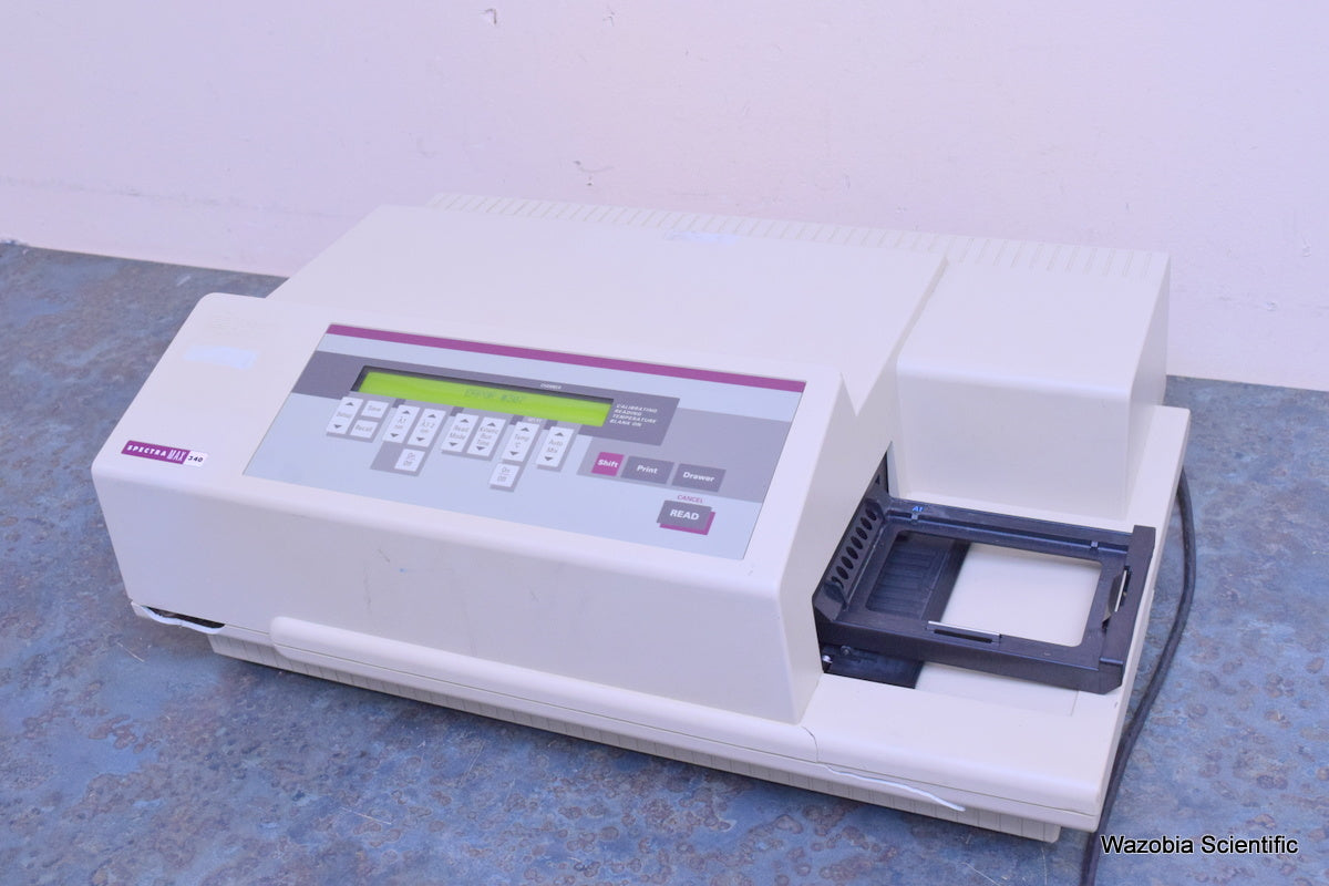 MOLECULAR DEVICES SPECTRA MAX 340 MICROPLATE SPECTROPHOTOMETER