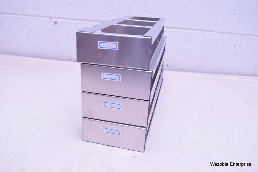 4 STAINLESS STEEL LABORATORY CRYO STORAGE FREEZER RACK – Wazobia Enterprise