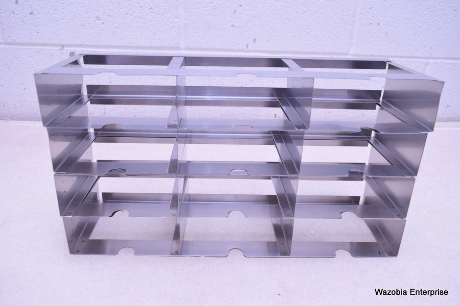 4 STAINLESS STEEL LABORATORY CRYO STORAGE FREEZER RACK – Wazobia Enterprise