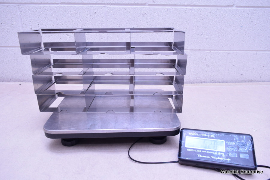 4 STAINLESS STEEL LABORATORY CRYO STORAGE FREEZER RACK – Wazobia Enterprise