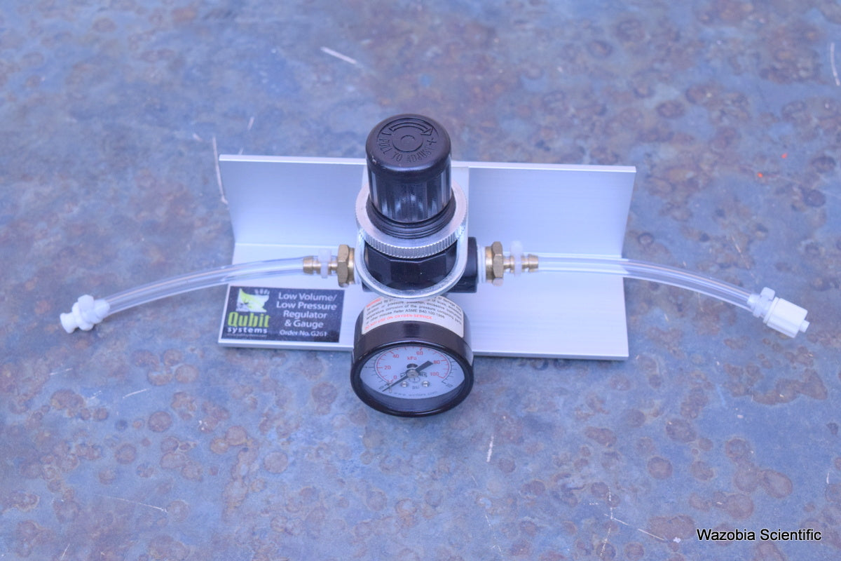 QUBIT SYSTEMS LOW VOLUME LOW PRESSURE REGULATOR & GAUGE G261