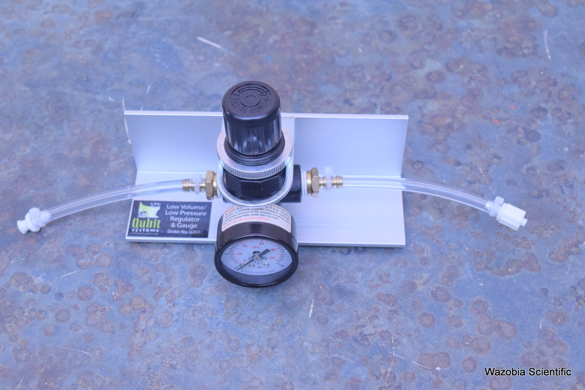 QUBIT SYSTEMS LOW VOLUME LOW PRESSURE REGULATOR & GAUGE G261