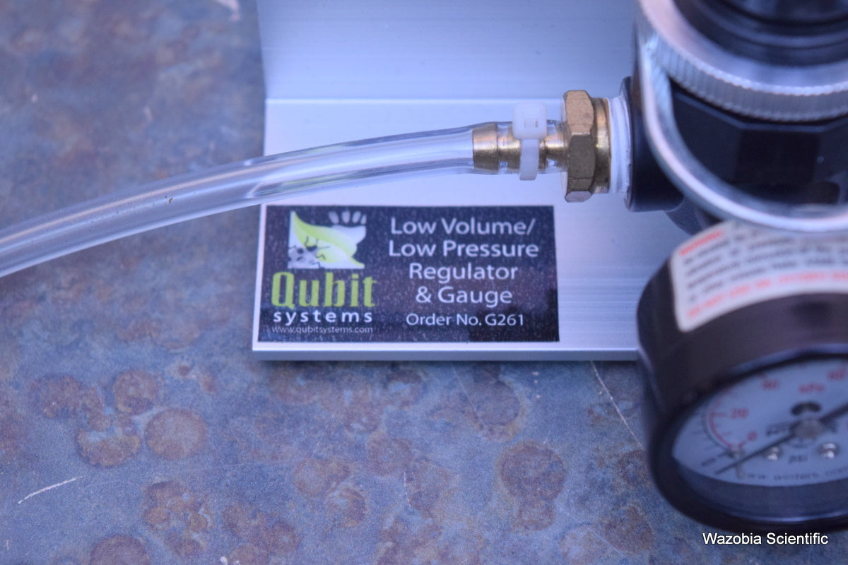 QUBIT SYSTEMS LOW VOLUME LOW PRESSURE REGULATOR & GAUGE G261