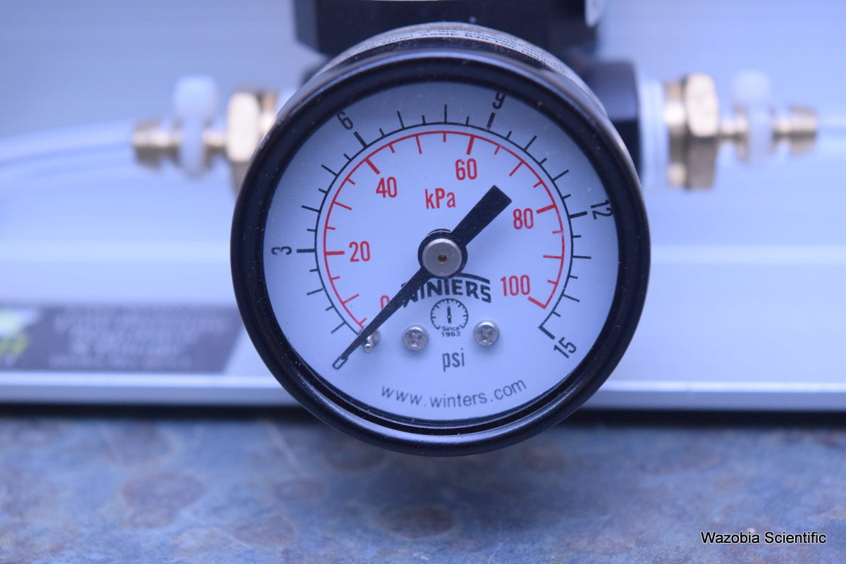 QUBIT SYSTEMS LOW VOLUME LOW PRESSURE REGULATOR & GAUGE G261