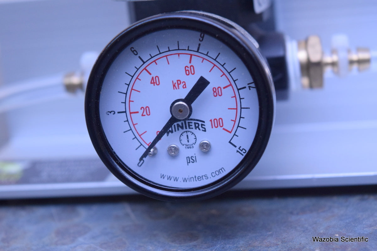 QUBIT SYSTEMS LOW VOLUME LOW PRESSURE REGULATOR & GAUGE G261