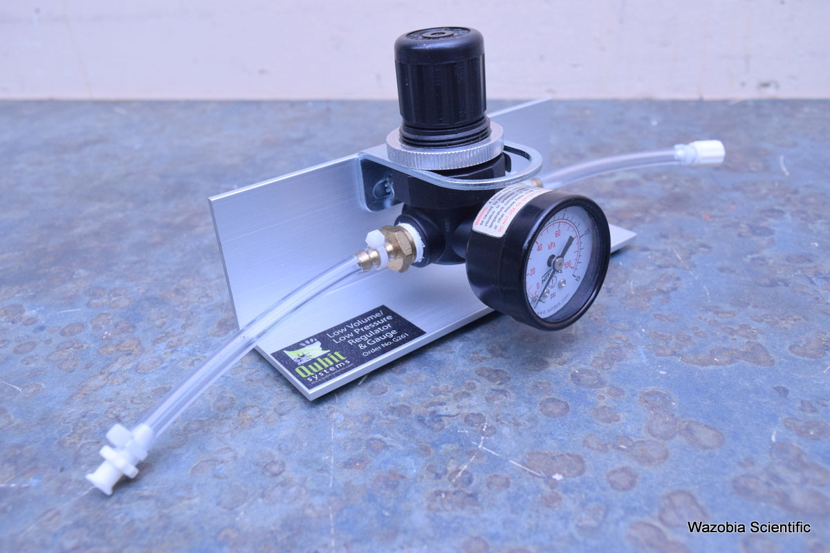 QUBIT SYSTEMS LOW VOLUME LOW PRESSURE REGULATOR & GAUGE G261