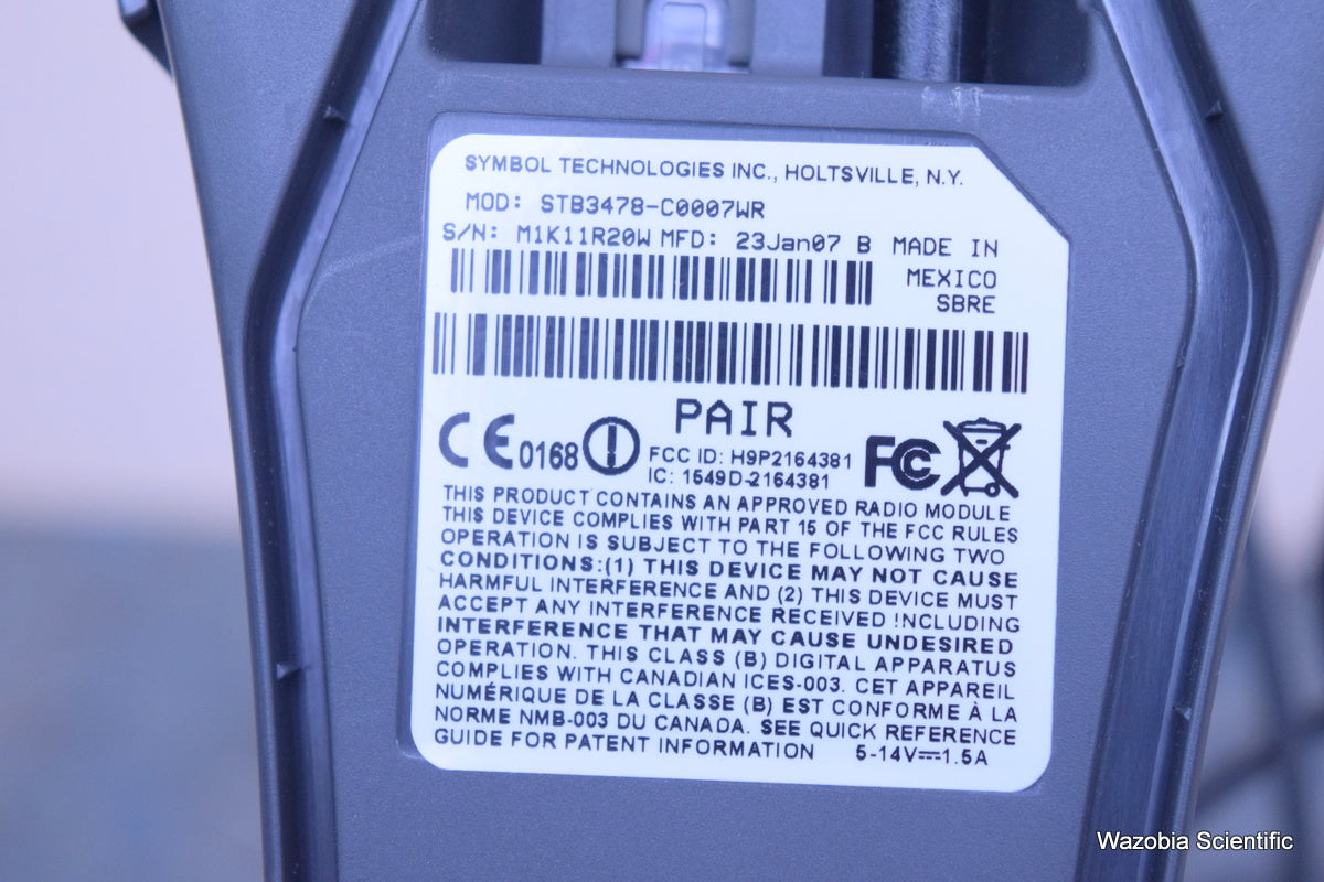 SYMBOL DS BARCODE SCANNER 21-64381 DS3478-SF20005WW