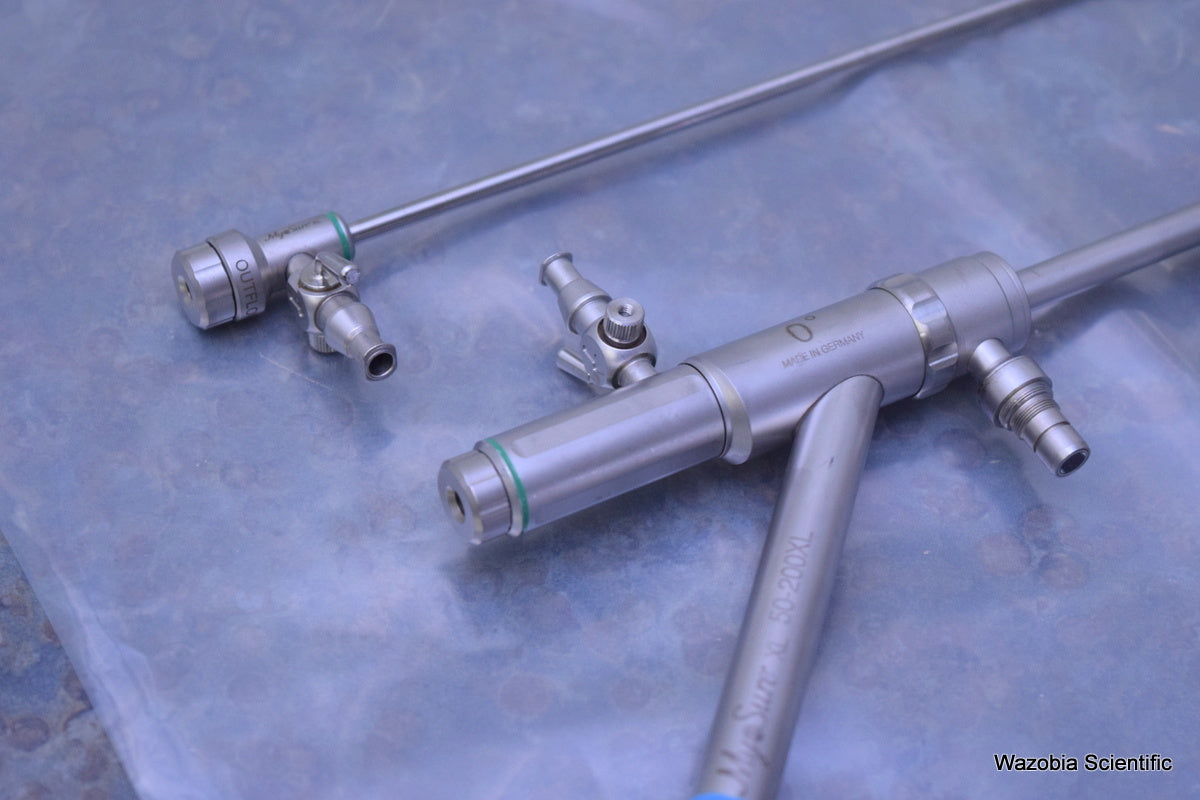 HOLOGIC MYOSURE XL 50-200XL ROD LENS HYSTEROSCOPE W/ 0° 50-201XL OUTFLOW CHANNEL