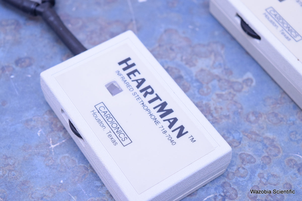 3 CARDIONICS HEARTMAN INFRARED STETHOPHONE 718-7040