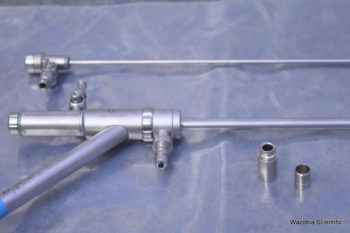 HOLOGIC MYOSURE XL 50-200XL ROD LENS HYSTEROSCOPE W/ 0° 50-201XL OUTFLOW CHANNEL