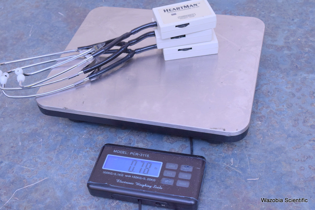 3 CARDIONICS HEARTMAN INFRARED STETHOPHONE 718-7040
