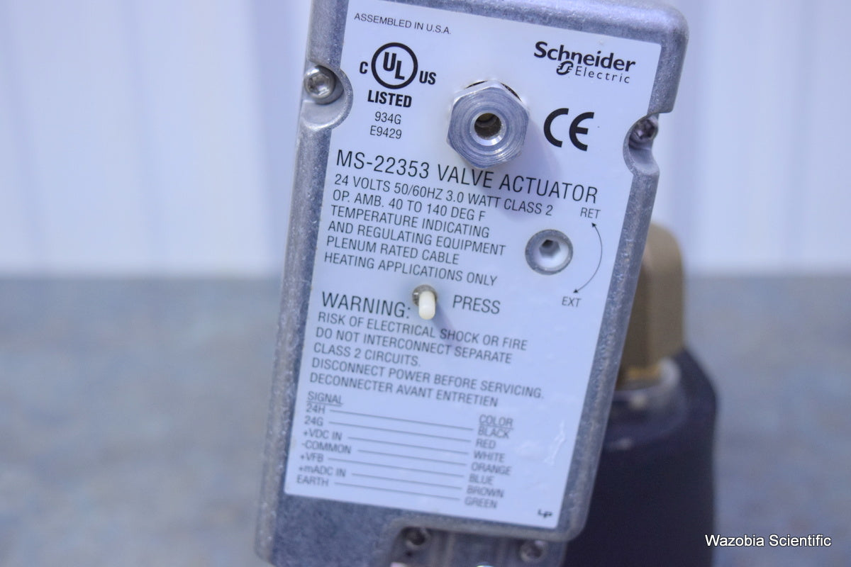 LYTRON 205-0091 REV B VARIAN 100020482-02 SCHNEIDER ELECTRIC MS-22353 ACTUATOR