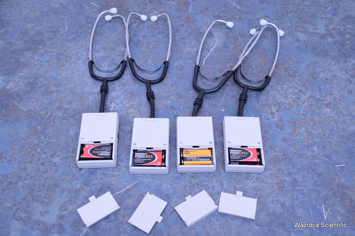 4 CARDIONICS HEARTMAN INFRARED STETHOPHONE 718-7040 320-0470D