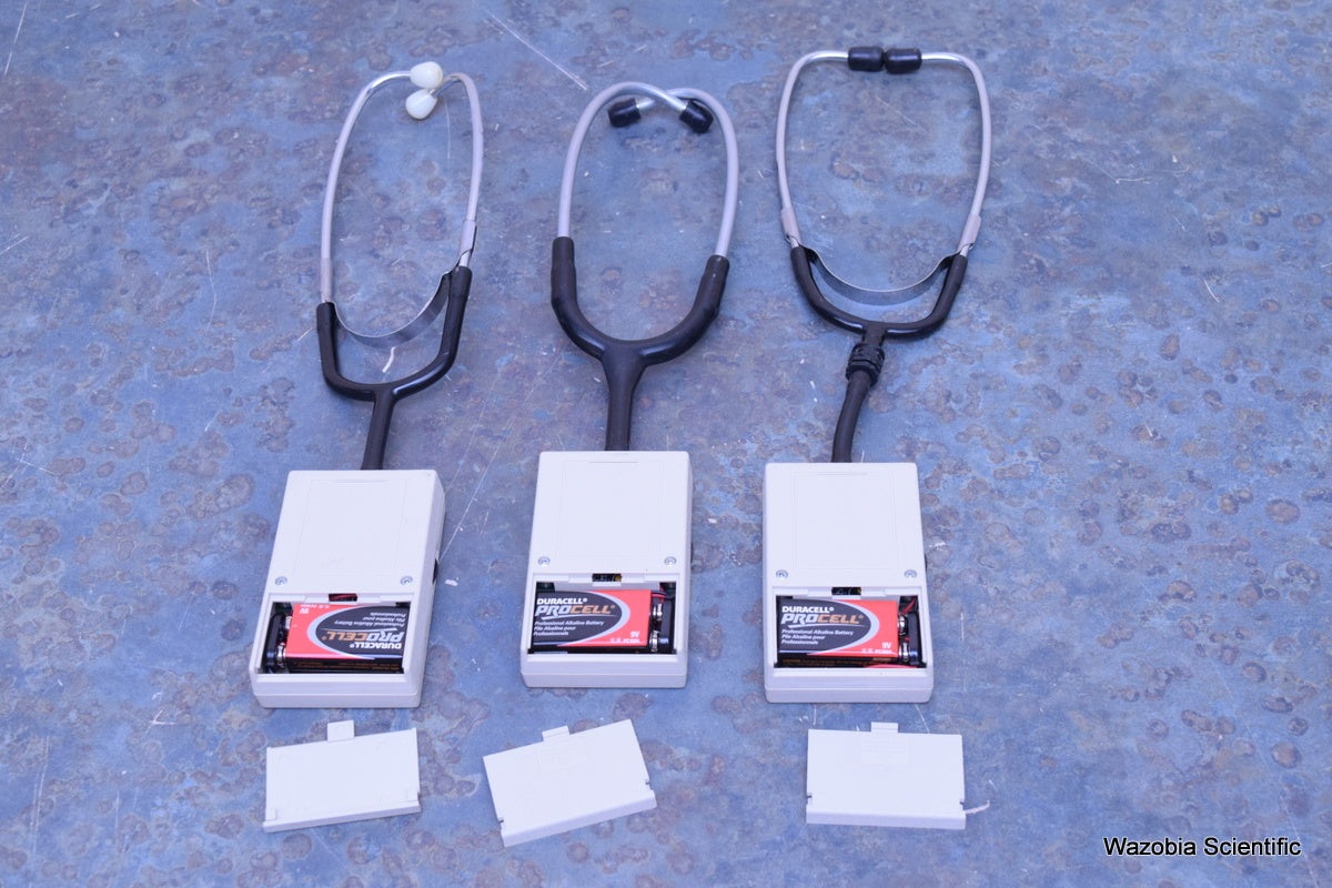 3 CARDIONICS HEARTMAN INFRARED STETHOPHONE 718-7040 320-0470D
