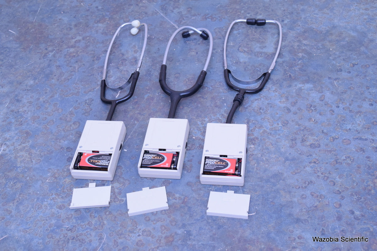3 CARDIONICS HEARTMAN INFRARED STETHOPHONE 718-7040 320-0470D