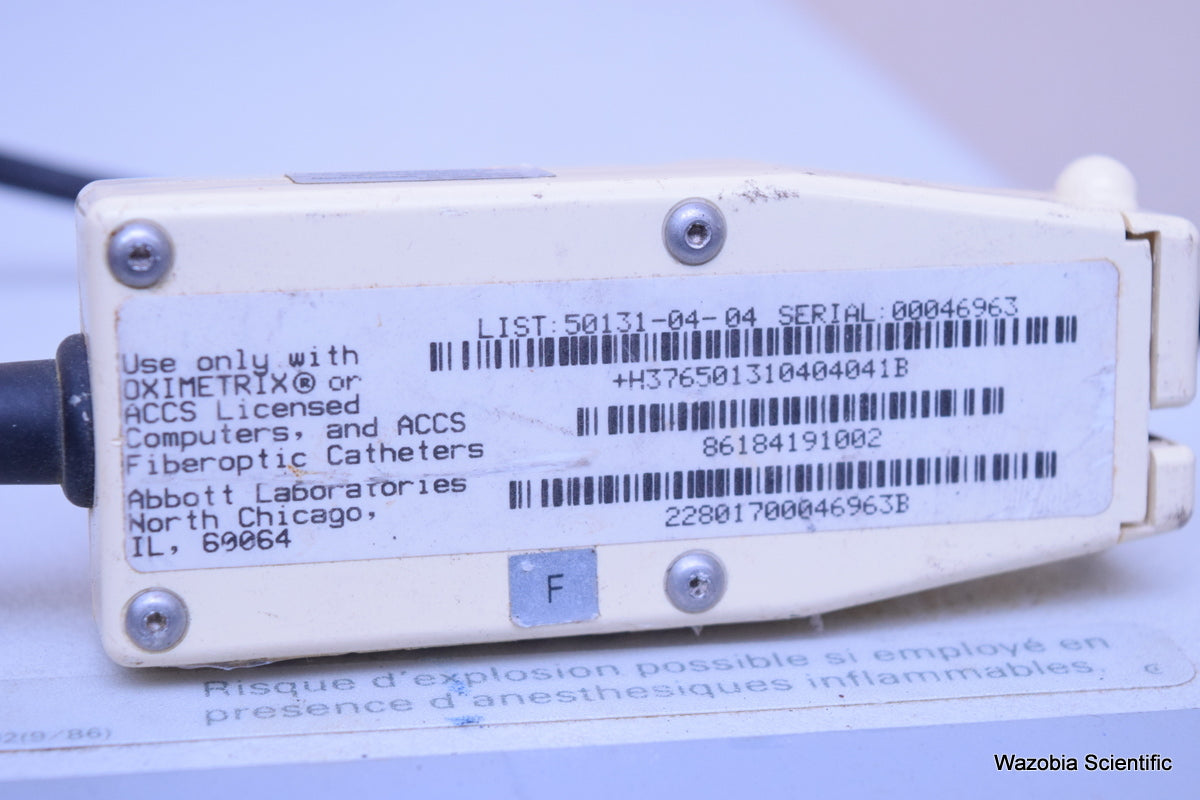 ABBOTT CRITICAL CARE SYSTEMS OXIMETRIX 3 SO2/CO COMPUTER