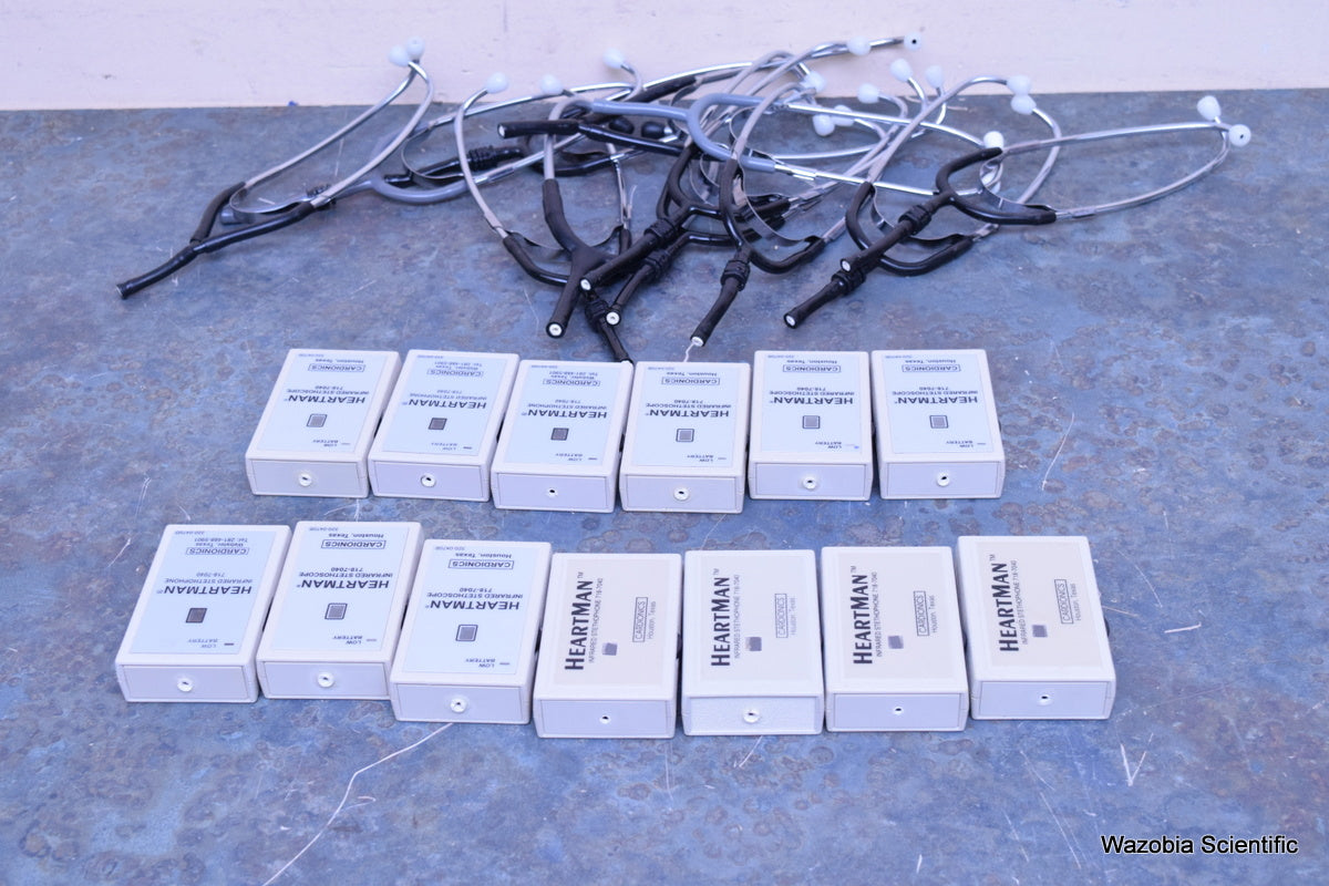 LOT OF CARDIONICS HEARTMAN INFRARED STETHOPHONE 718-7040