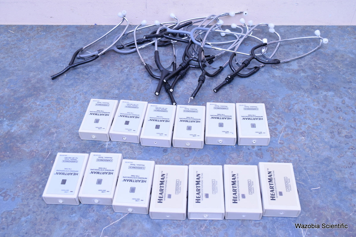 LOT OF CARDIONICS HEARTMAN INFRARED STETHOPHONE 718-7040