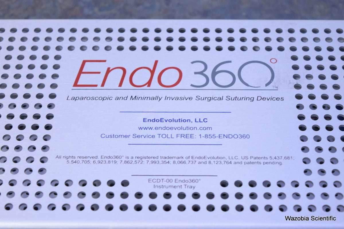 ENDOEVOLUTION ENDO 360  SUTURING DEVICE 14" LAPAROSCOPIC ECDT-00 ENDO360 TRAY
