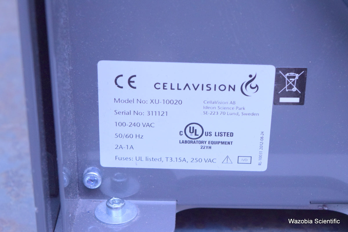 CELLAVISION DM96  XU-10020 AUTOMATED CELL LOCATING DEVICE BLOOD SMEAR