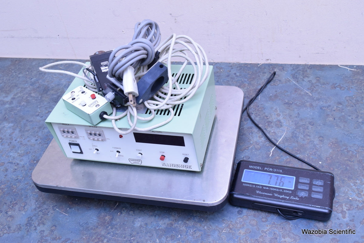 NARISHIGE PC-5N SINGLE-AXIS HYDRAULIC MOTOR MICRODRIVE MICROMANIPULATOR SM-21