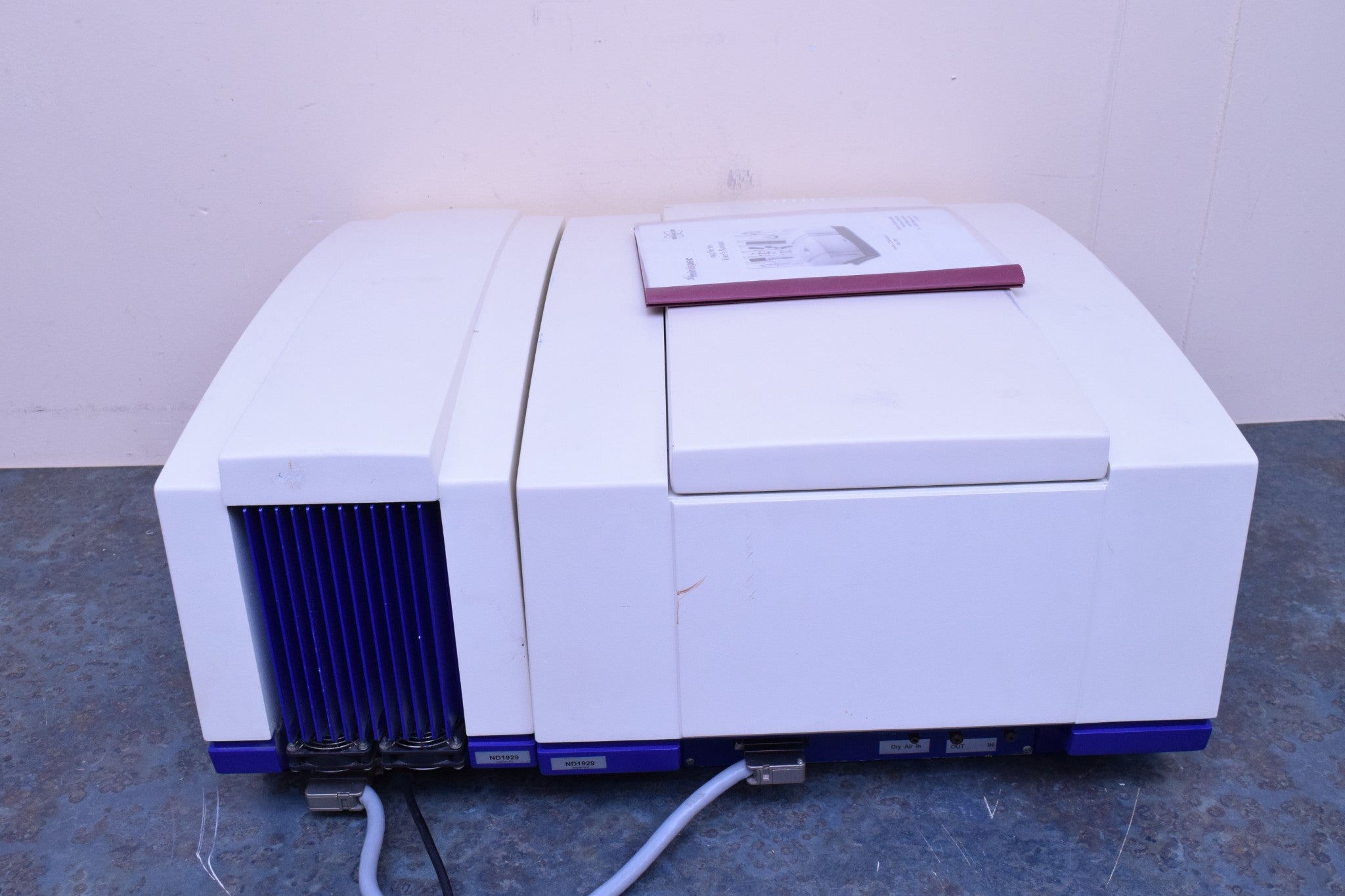 BRUKER THE MINISPEC MQ60 NMR ANALYZER NUCLEAR MAGNETIC RESONANCE ND1929
