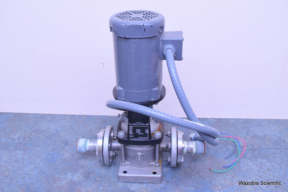 GRUNDFOS MULTISTAGE CENTRIFUGAL PUMP CRN BALDOR MOTOR VM3537 1/2HP