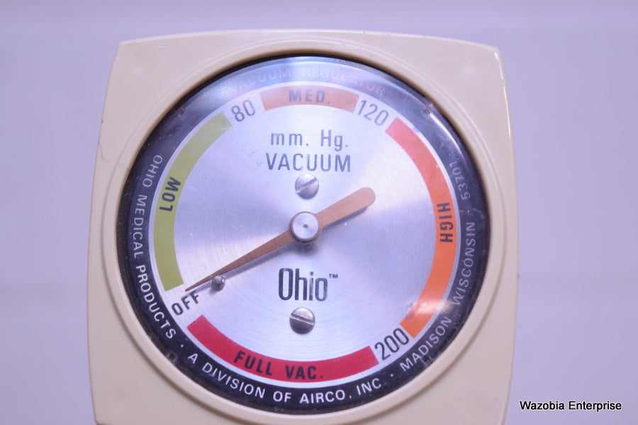 OHIO VACUUM REGULATOR