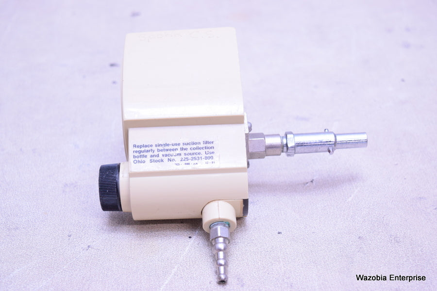 OHIO VACUUM REGULATOR