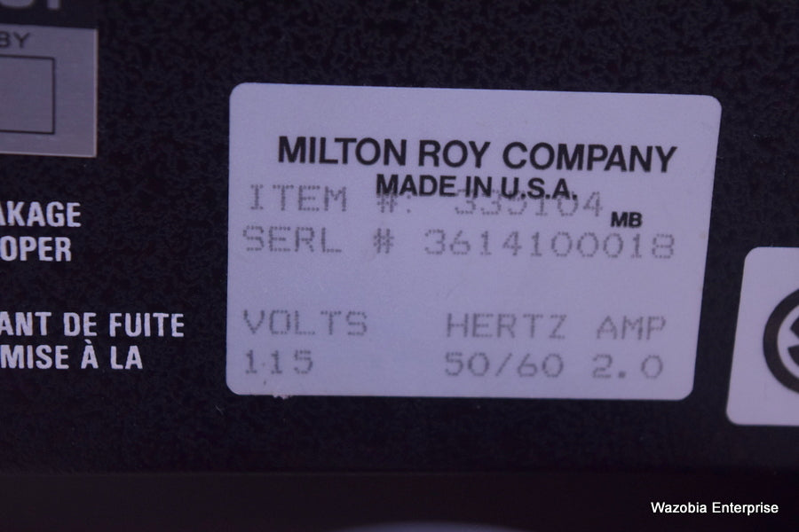 MILTON ROY SPECTRONIC 601 SPECTROPHOTOMETER