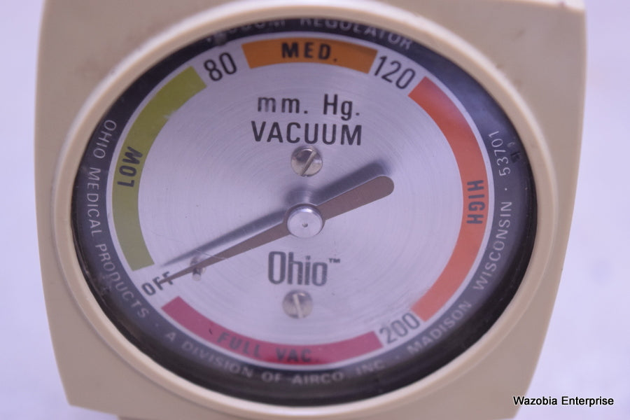 OHIO VACUUM REGULATOR