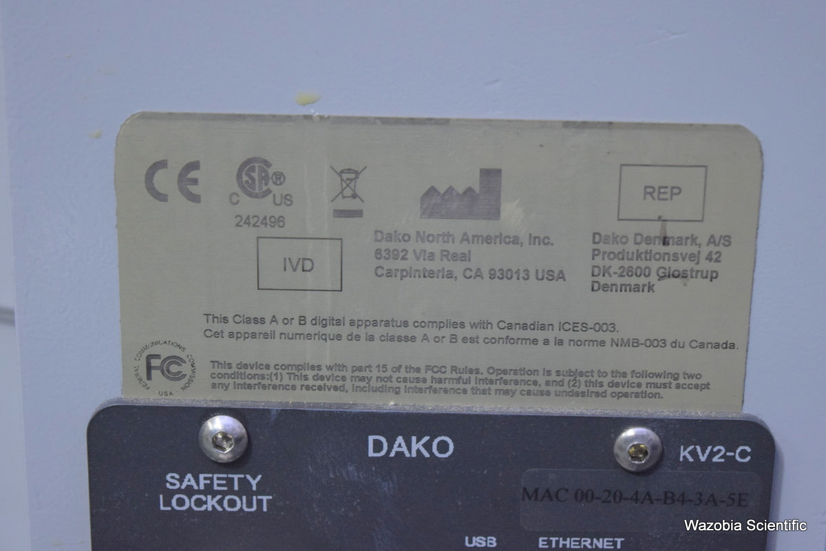 DAKO CASSETTE PRINTER DL110 WITH FT FILTER SYSTEM MG100S